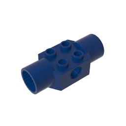 GDS-1090 - Technic Brick Special 2 x 2 with Pin Hole, with 2 Rotation Joint Sockets