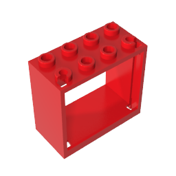GDS-1095 - Window 2 x 4 x 3 Frame with Hollow Studs