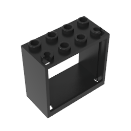 GDS-1095 - Window 2 x 4 x 3 Frame with Hollow Studs