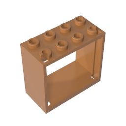 GDS-1095 - Window 2 x 4 x 3 Frame with Hollow Studs
