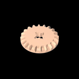 GDS-1104 - Technic Gear 20 Tooth Bevel