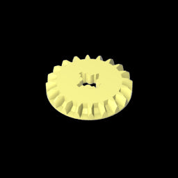 GDS-1104 - Technic Gear 20 Tooth Bevel