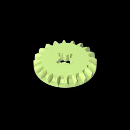 GDS-1104 - Technic Gear 20 Tooth Bevel