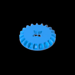 GDS-1104 - Technic Gear 20 Tooth Bevel