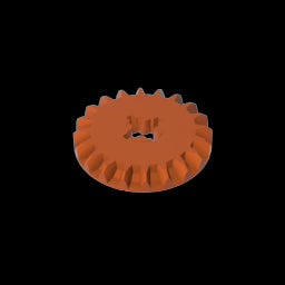 GDS-1104 - Technic Gear 20 Tooth Bevel