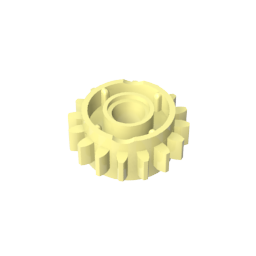 GDS-1106 - Technic Gear 16 Tooth with Clutch on Both Sides