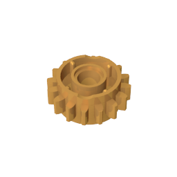 GDS-1106 - Technic Gear 16 Tooth with Clutch on Both Sides