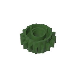 GDS-1106 - Technic Gear 16 Tooth with Clutch on Both Sides