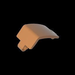GDS-1111 - Technic Panel Curved and Bent 6 x 3