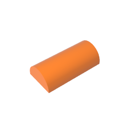 GDS-1115 - Brick Curved 2 x 4 No Studs, Curved Top