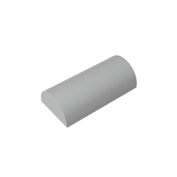 GDS-1115 - Brick Curved 2 x 4 No Studs, Curved Top