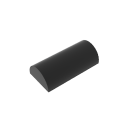GDS-1115 - Brick Curved 2 x 4 No Studs, Curved Top