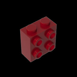 GDS-1117 - Brick Special 1 x 2 x 1 2/3 with Four Studs on One Side