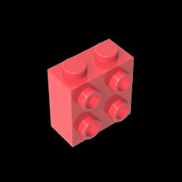 GDS-1117 - Brick Special 1 x 2 x 1 2/3 with Four Studs on One Side