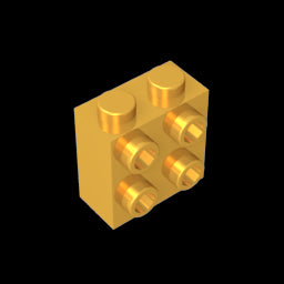 GDS-1117 - Brick Special 1 x 2 x 1 2/3 with Four Studs on One Side