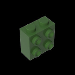 GDS-1117 - Brick Special 1 x 2 x 1 2/3 with Four Studs on One Side