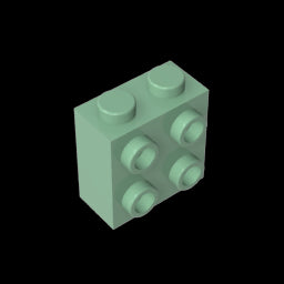 GDS-1117 - Brick Special 1 x 2 x 1 2/3 with Four Studs on One Side