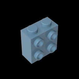 GDS-1117 - Brick Special 1 x 2 x 1 2/3 with Four Studs on One Side