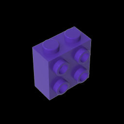 GDS-1117 - Brick Special 1 x 2 x 1 2/3 with Four Studs on One Side