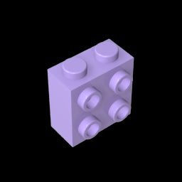 GDS-1117 - Brick Special 1 x 2 x 1 2/3 with Four Studs on One Side