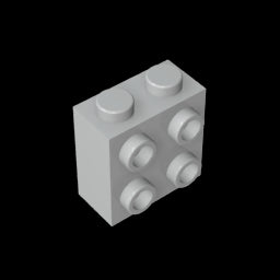 GDS-1117 - Brick Special 1 x 2 x 1 2/3 with Four Studs on One Side