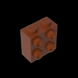 GDS-1117 - Brick Special 1 x 2 x 1 2/3 with Four Studs on One Side
