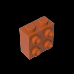 GDS-1117 - Brick Special 1 x 2 x 1 2/3 with Four Studs on One Side
