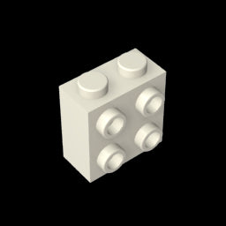 GDS-1117 - Brick Special 1 x 2 x 1 2/3 with Four Studs on One Side
