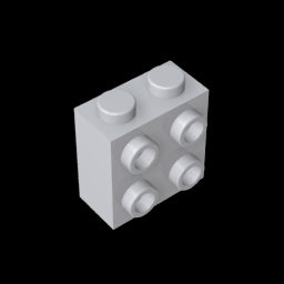 GDS-1117 - Brick Special 1 x 2 x 1 2/3 with Four Studs on One Side