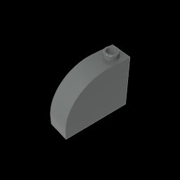 GDS-1118 - Brick Curved 1 x 3 x 2