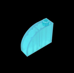 GDS-1118 - Brick Curved 1 x 3 x 2