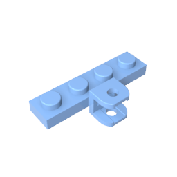 GDS-1121 - Plate Special 1 x 4 with Coupling Link Double