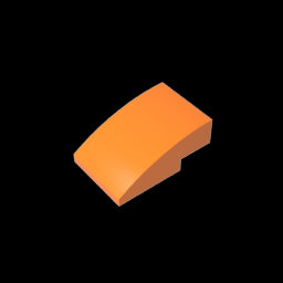 GDS-1123 - Slope Curved 3 x 2 No Studs