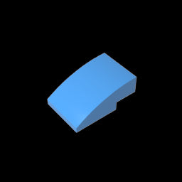 GDS-1123 - Slope Curved 3 x 2 No Studs