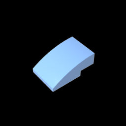 GDS-1123 - Slope Curved 3 x 2 No Studs
