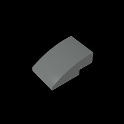 GDS-1123 - Slope Curved 3 x 2 No Studs