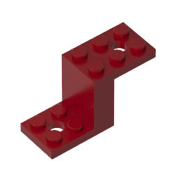 GDS-1129 - Bracket 5 x 2 x 2 1/3 with Inside Stud Holder