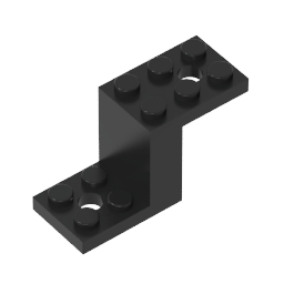 GDS-1129 - Bracket 5 x 2 x 2 1/3 with Inside Stud Holder