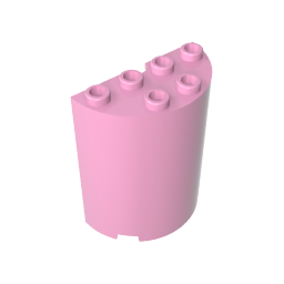 GDS-1134 - Cylinder Half 2 x 4 x 4