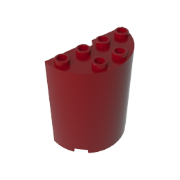 GDS-1134 - Cylinder Half 2 x 4 x 4