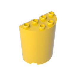 GDS-1134 - Cylinder Half 2 x 4 x 4