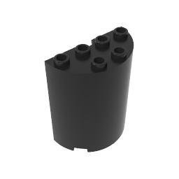 GDS-1134 - Cylinder Half 2 x 4 x 4