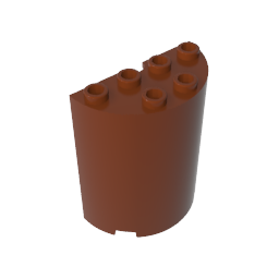 GDS-1134 - Cylinder Half 2 x 4 x 4