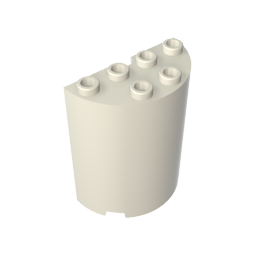 GDS-1134 - Cylinder Half 2 x 4 x 4