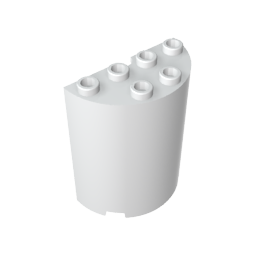 GDS-1134 - Cylinder Half 2 x 4 x 4