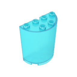 GDS-1134 - Cylinder Half 2 x 4 x 4