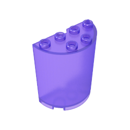 GDS-1134 - Cylinder Half 2 x 4 x 4