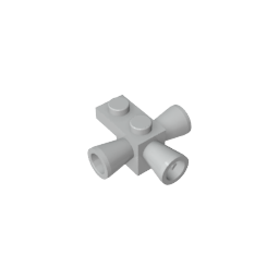 GDS-1139 - Brick Special 1 x 1 with 3 Loudspeakers / Space Positioning Rockets