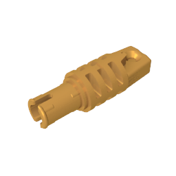GDS-1143 - Hinge Cylinder 1 x 3 Locking with 1 Finger and Technic Friction Pin