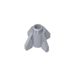 GDS-1153 - Brick Round 1 x 1 with Fins, Open Stud